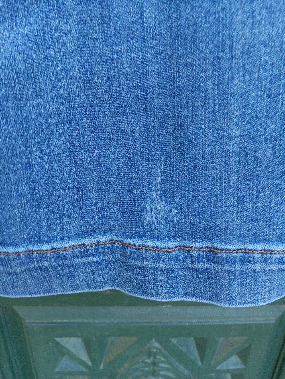 Risen Wide Leg Women’s Jeans - Blue - Picture 4 of 4